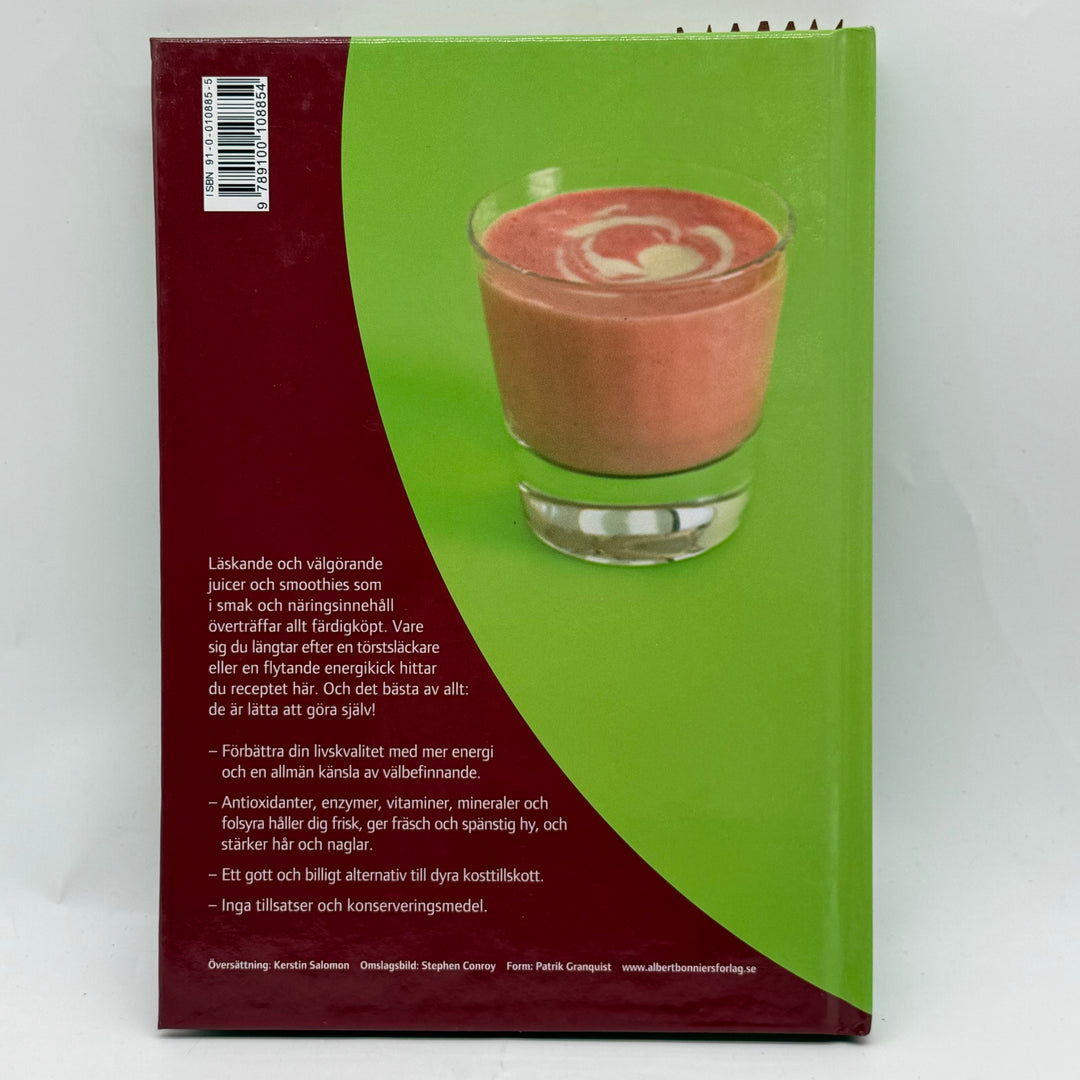 Juicer och smoothies kokbok Bonnier Impact