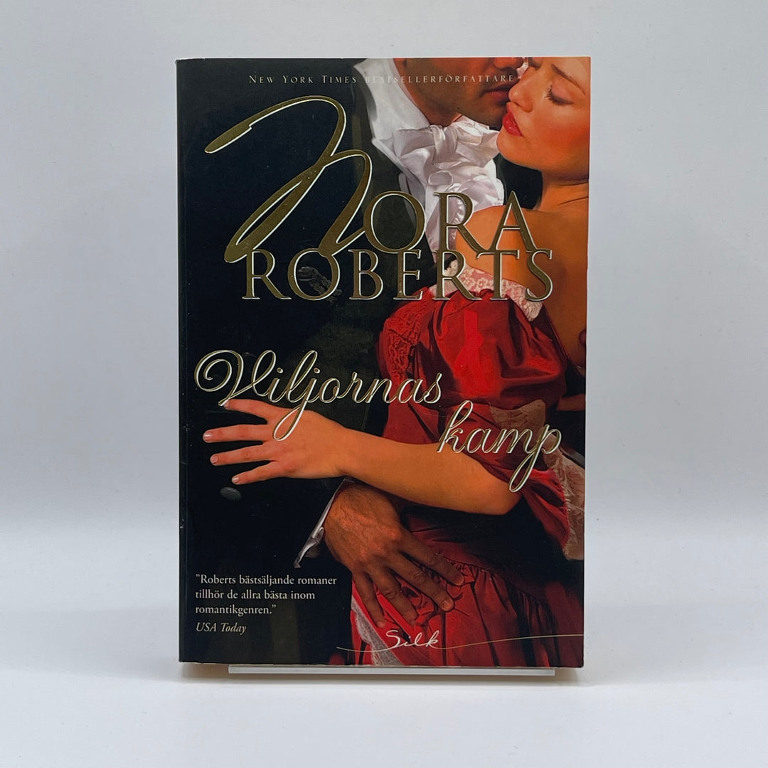 Nora Roberts roman Viljornas kamp retrobok