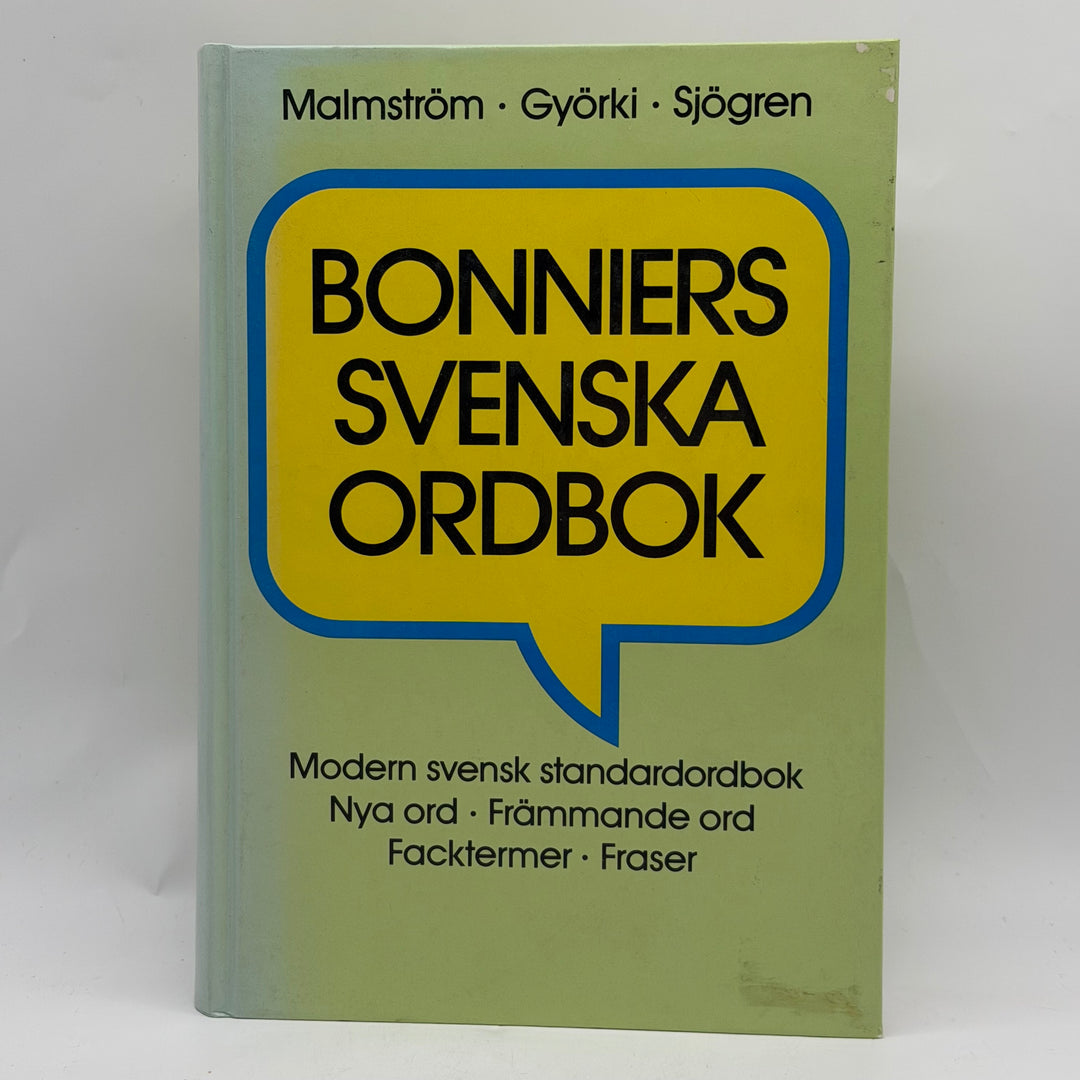 Bonniers svenska ordbok inbunden retroklassiker