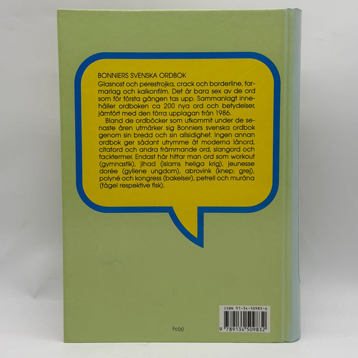 Bonniers svenska ordbok inbunden retroklassiker
