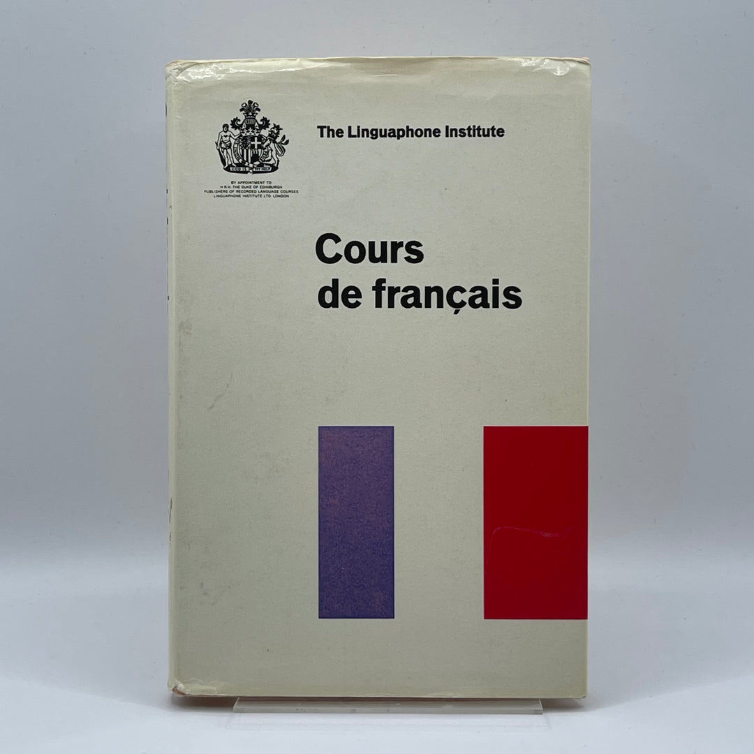 Vintage Franskakurs Bok Linguaphone Retro