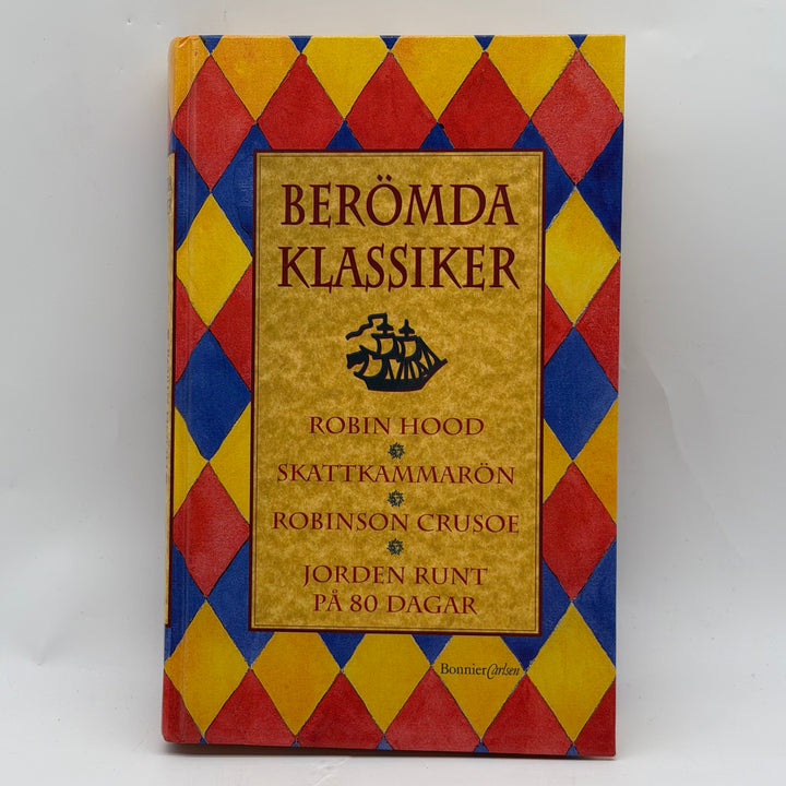 Berömda klassiker barnbok Bonnier Carlsen inbunden