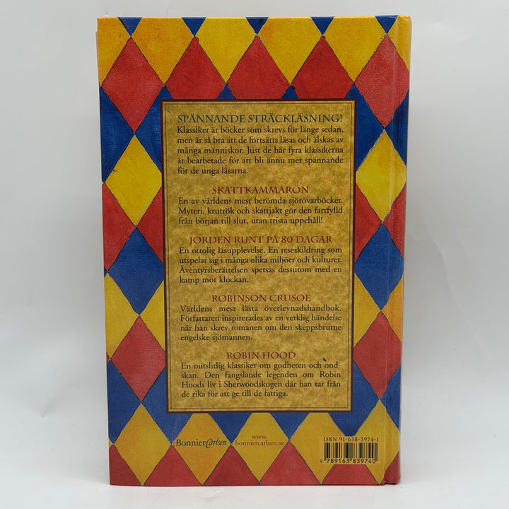 Berömda klassiker barnbok Bonnier Carlsen inbunden