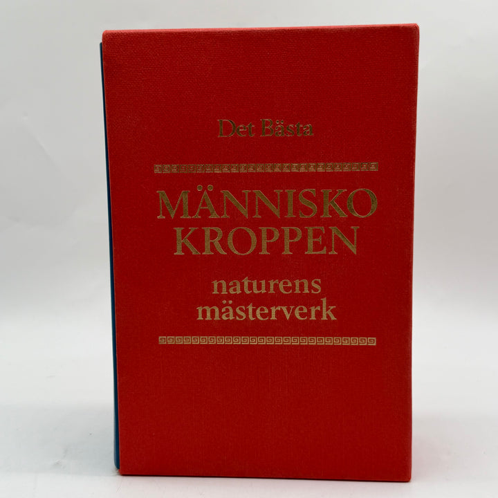 Människokroppen tvåbandsverk retro faktabok Det Bästa
