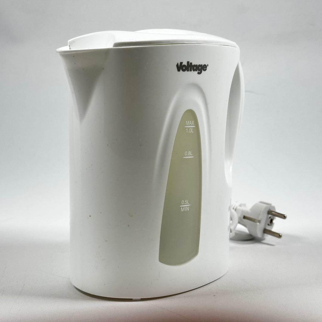 Voltage vit vattenkokare 1L kompakt design