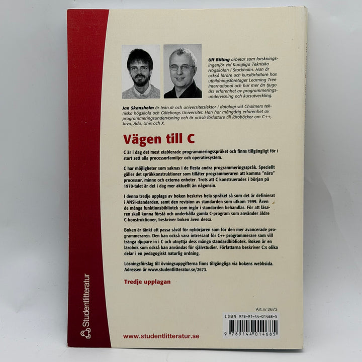 Vägen till C kursbok Studentlitteratur begagnad