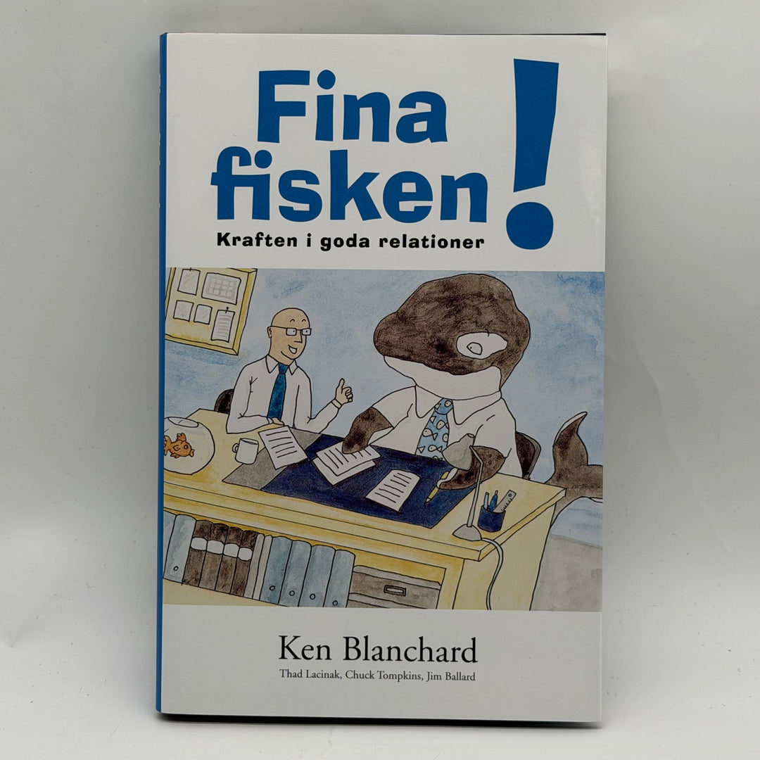 Fina fisken ledarskapsbok Ken Blanchard begagnad