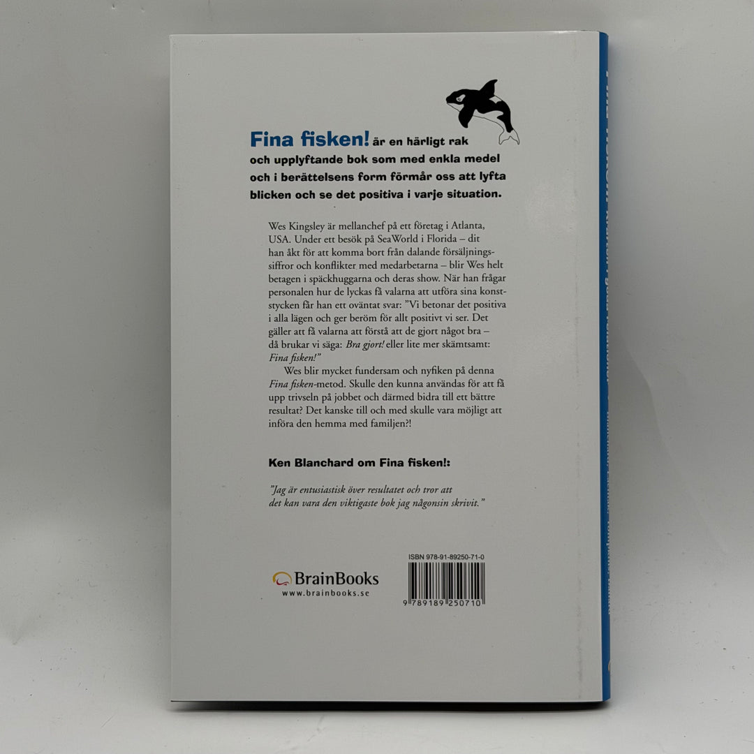 Fina fisken ledarskapsbok Ken Blanchard begagnad