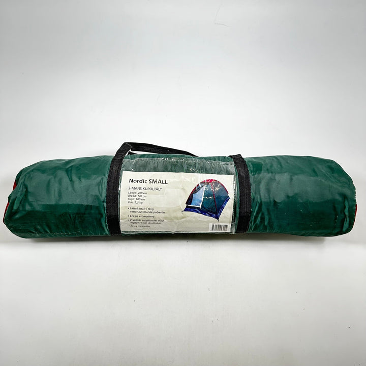 Grön 2 - mans kupoltält Nordic Small - Homy Secondhand Online