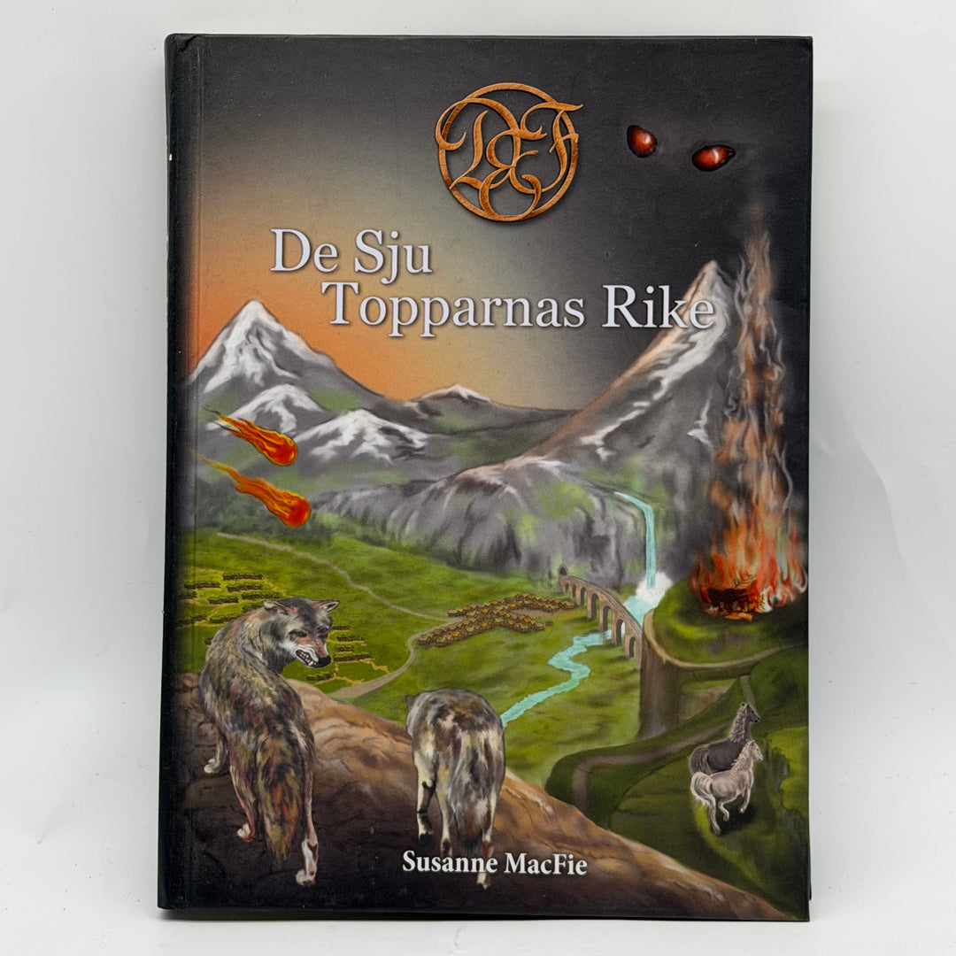 De Sju Topparnas Rike fantasybok inbunden