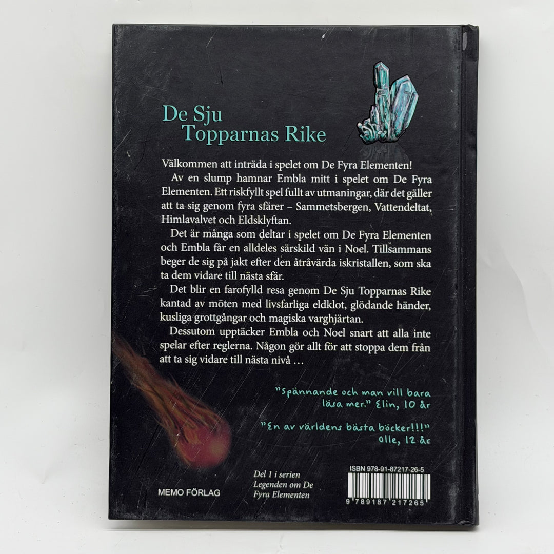 De Sju Topparnas Rike fantasybok inbunden