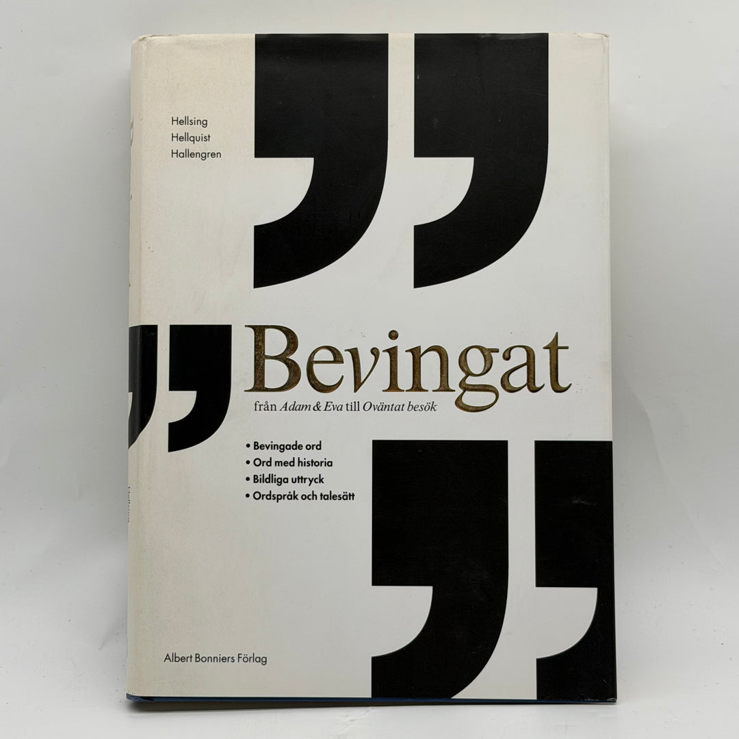 Bevingat berättande ordbok Albert Bonniers begagnad