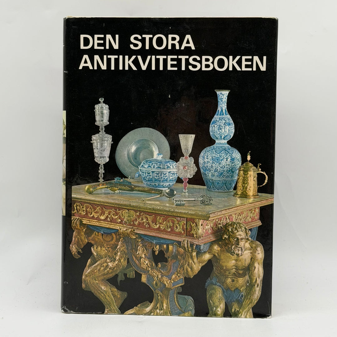 Den stora antikvitetsboken retro faktabok