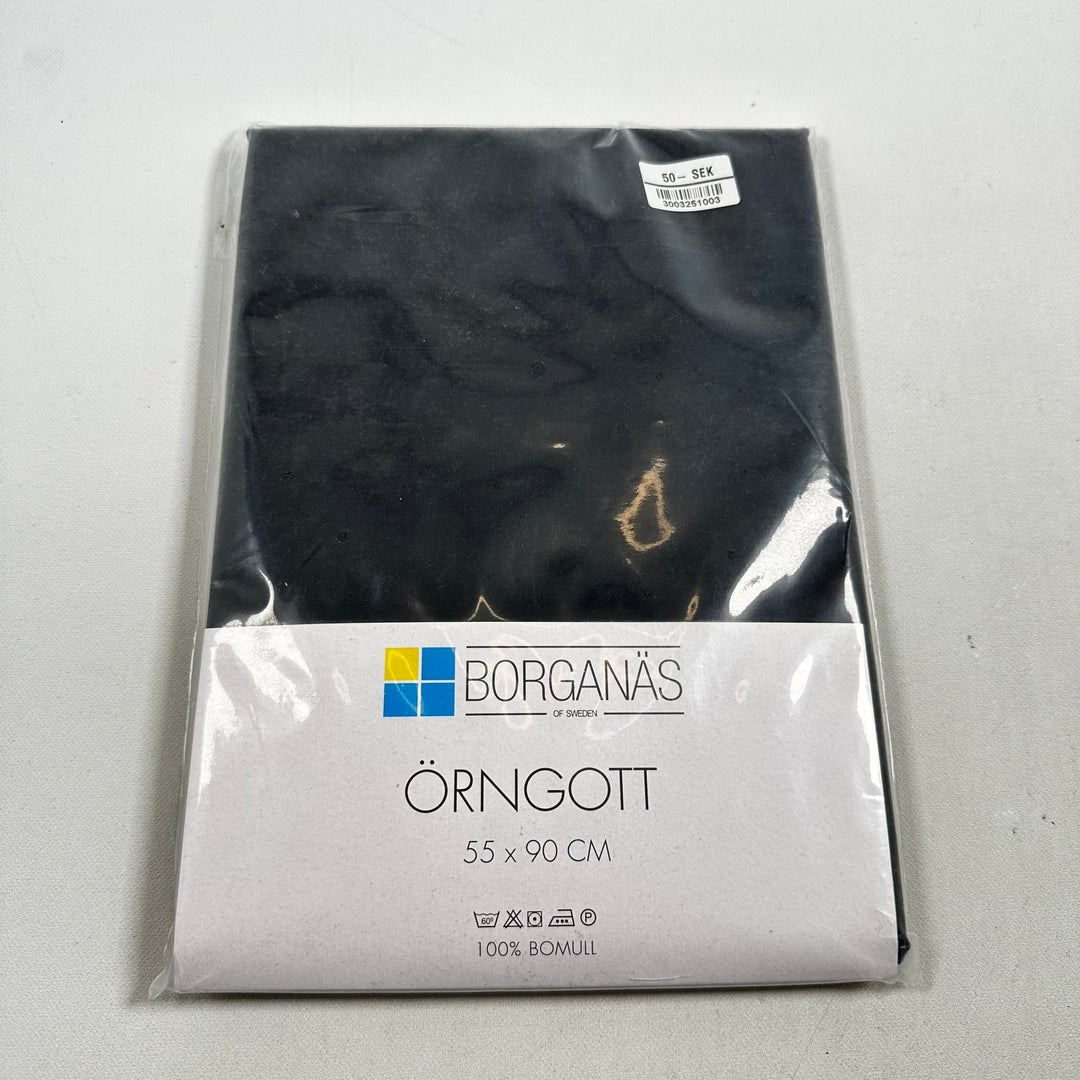 Borgnäs Örngott i Bomull 55x90 cm Svart - Homy Secondhand Online