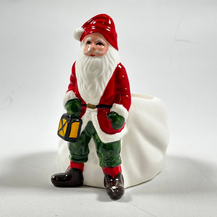 Juldekoration – Tomte med lykta & säck - Homy Secondhand Online
