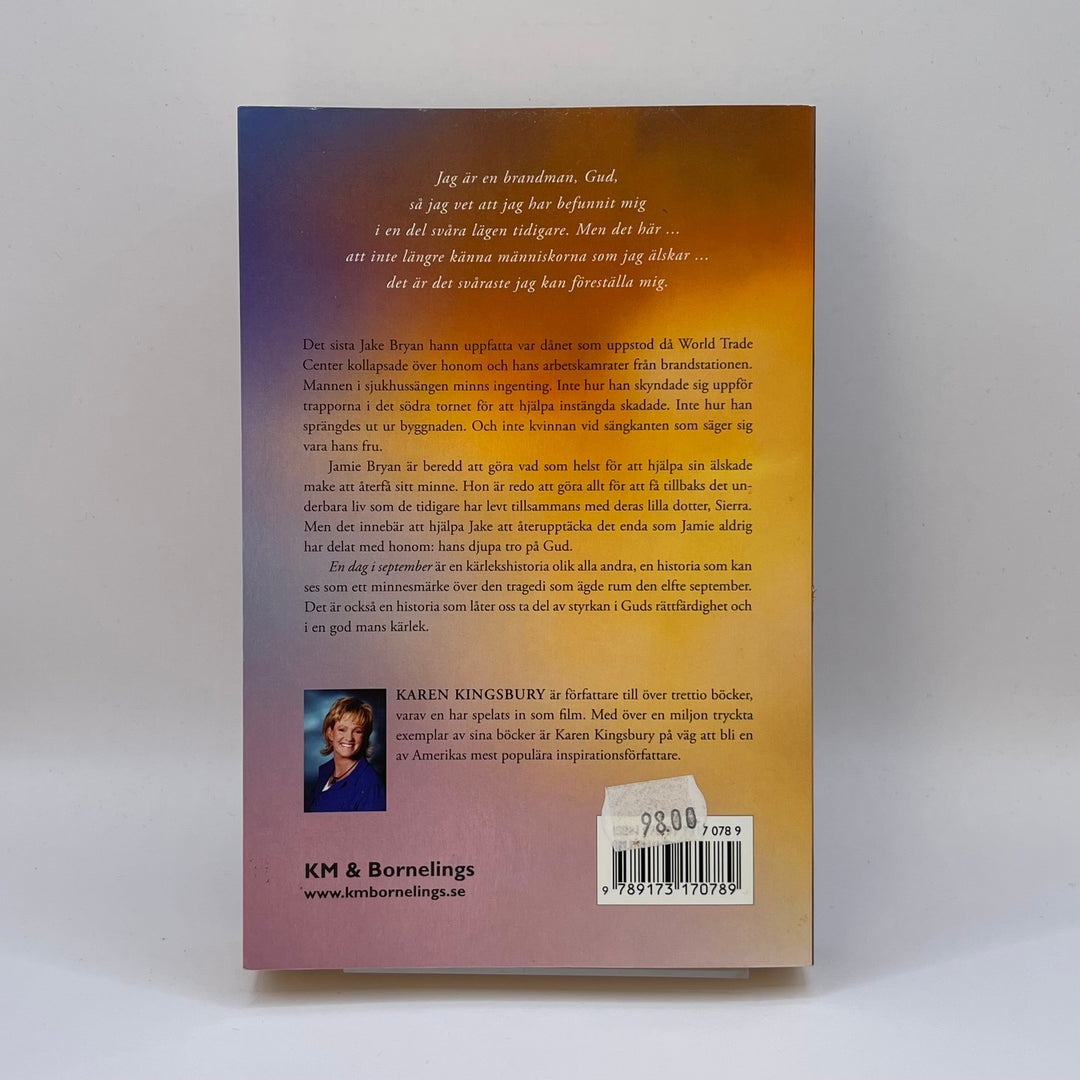Karen Kingsbury Bok En Dag I September