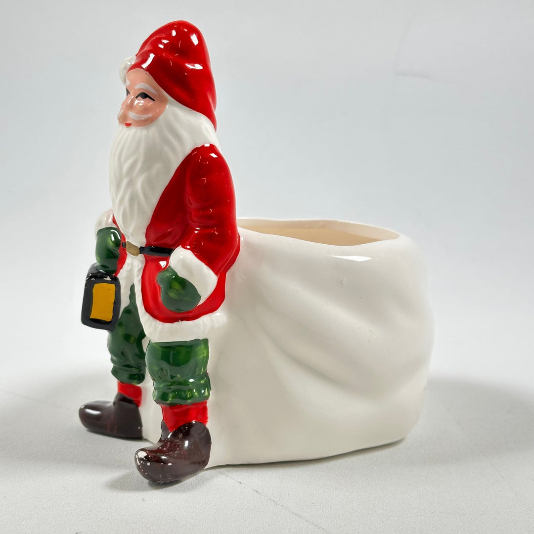 Juldekoration – Tomte med lykta & säck - Homy Secondhand Online