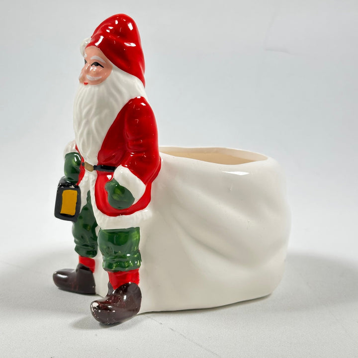 Juldekoration – Tomte med lykta & säck - Homy Secondhand Online