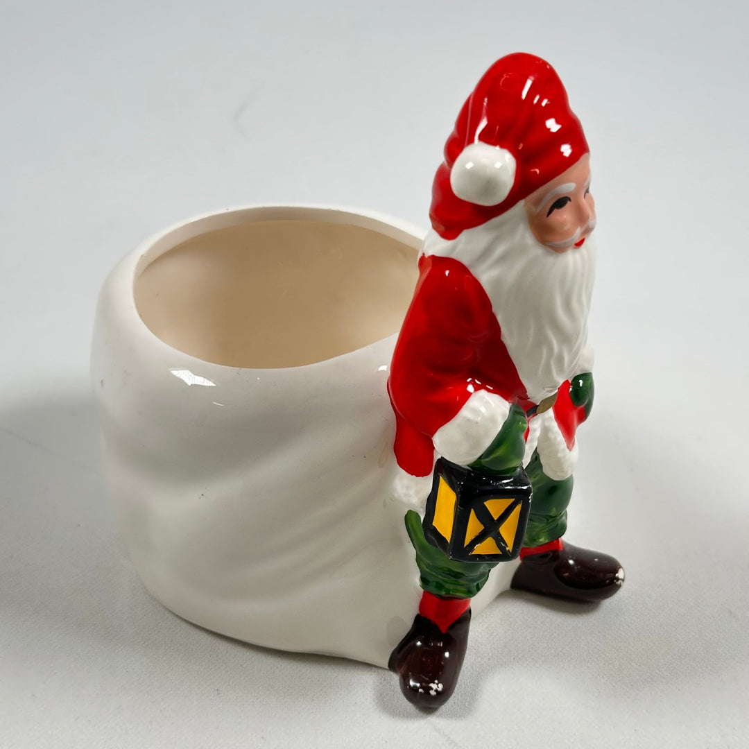 Juldekoration – Tomte med lykta & säck - Homy Secondhand Online