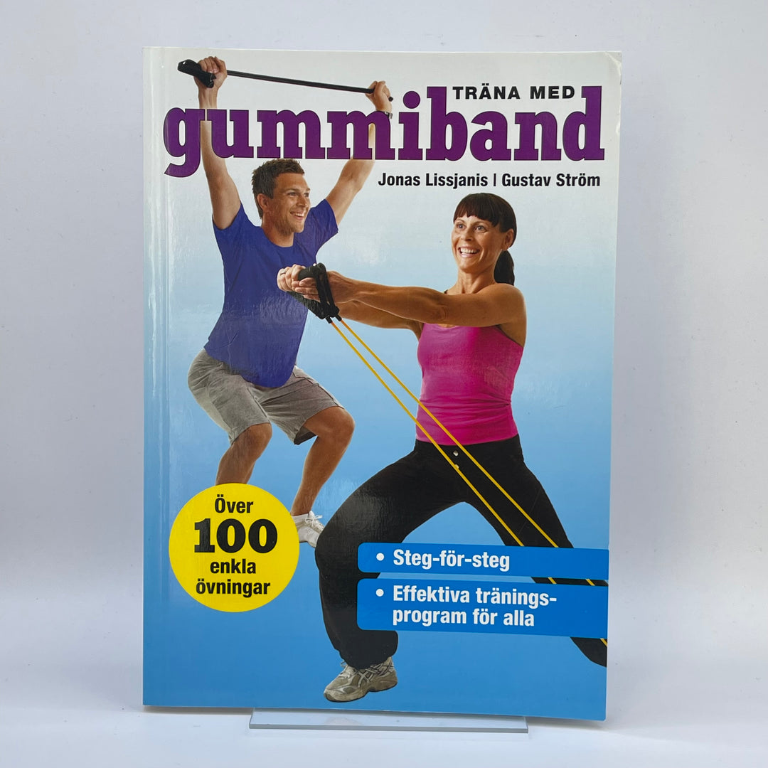 Bok Träna med gummiband Begagnad