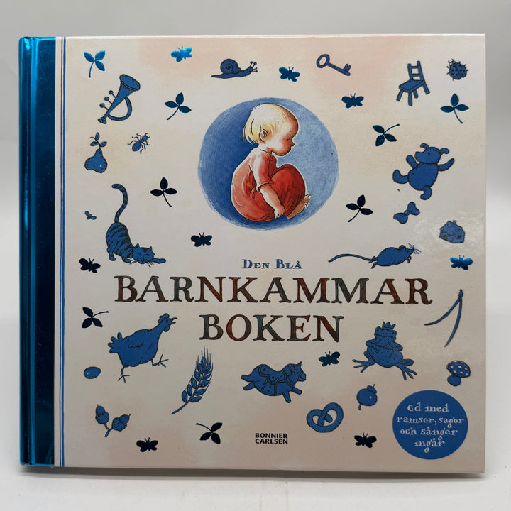 Den blå Barnkammarboken klassisk sagosamling Bonnier