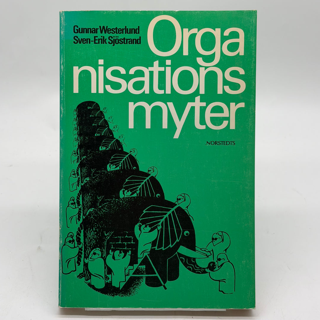 Organisationsmyter bok retro Norstedts elefantomslag