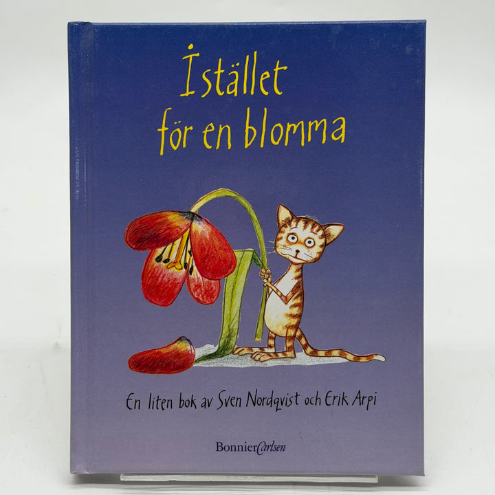 Barnbok Istället för en blomma Bonnier Carlsen