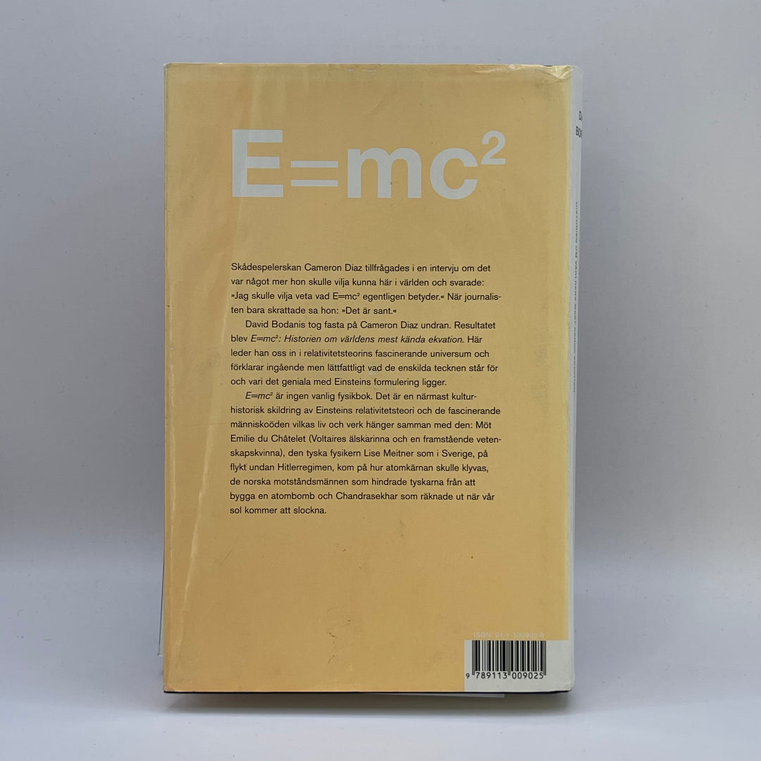 Bok av David Bodanis om E=mc²