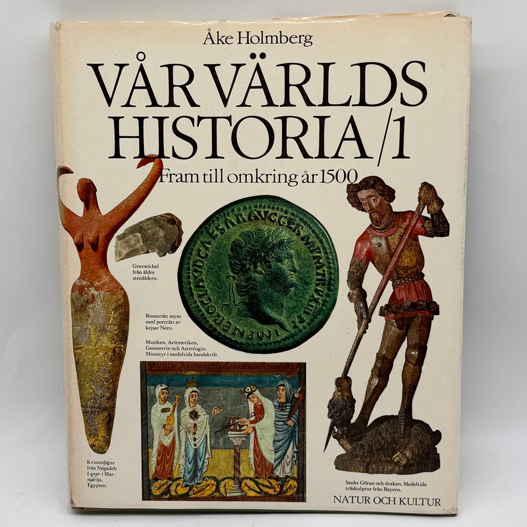 Vår världshistoria 1 klassisk historiebok retro