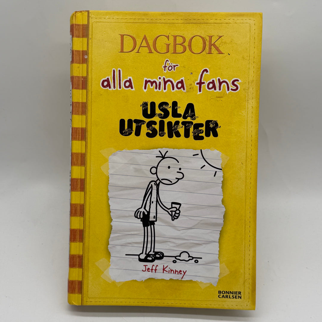 Dagbok för alla mina fans Usla utsikter inbunden bok