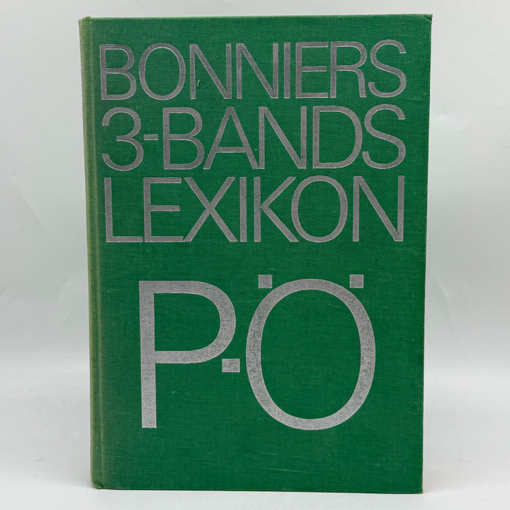 Bonniers klassiska retrolexikon P–Ö grön inbunden