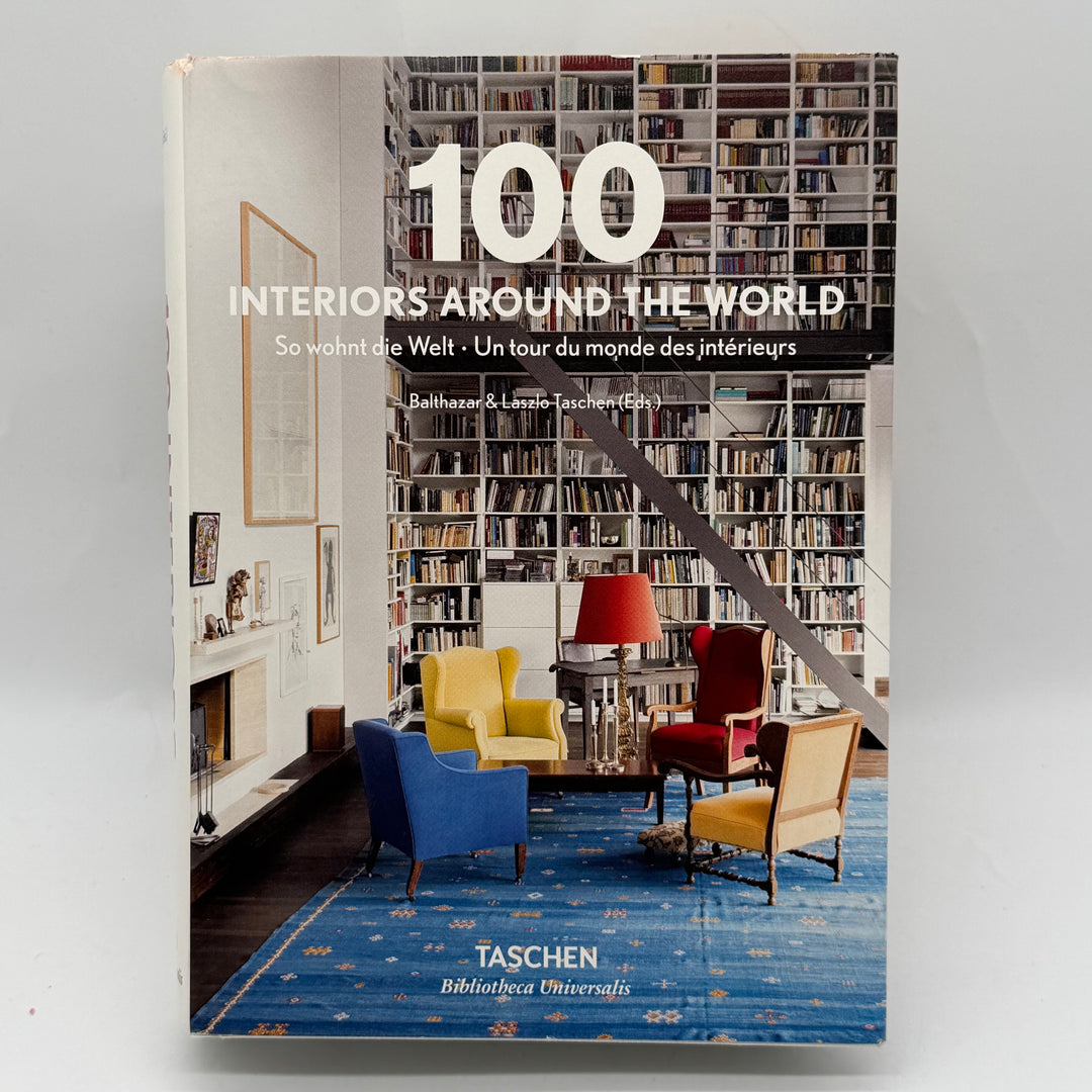 Taschen coffeetable-bok 100 Interiors Around The World