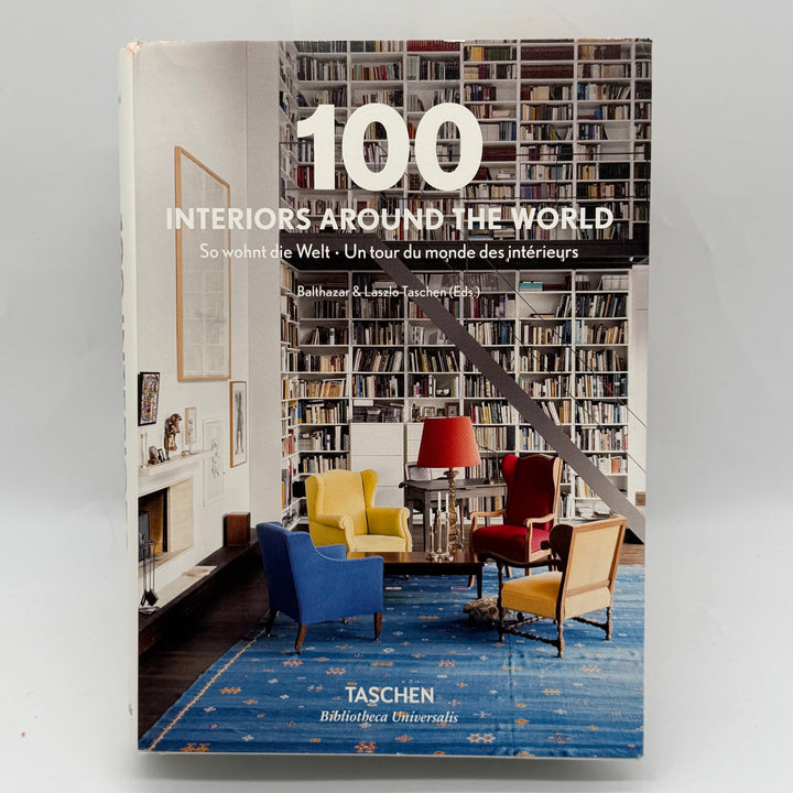 Taschen coffeetable-bok 100 Interiors Around The World