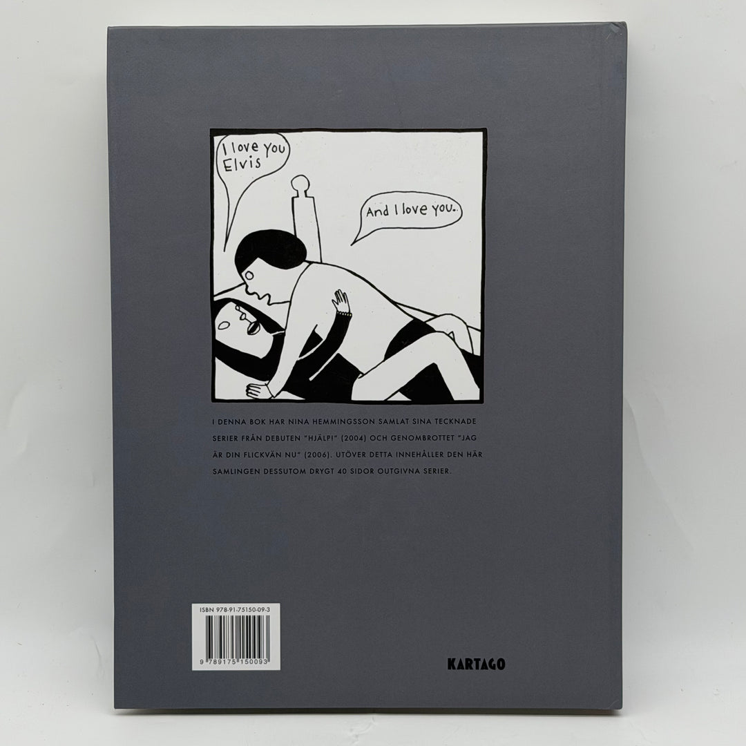 Nina Hemmingsson seriebok Kartago modern svart humor