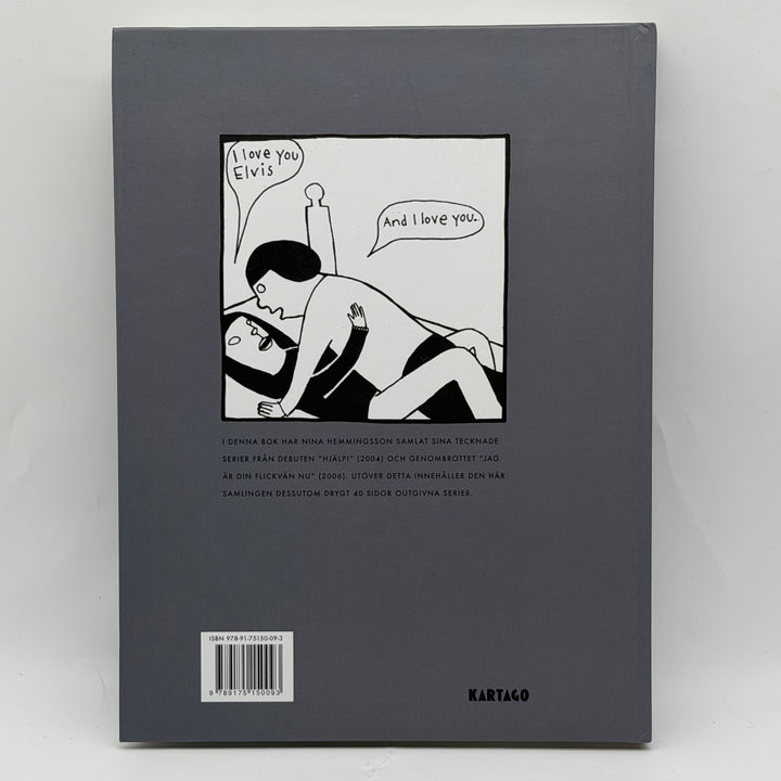 Nina Hemmingsson seriebok Kartago modern svart humor
