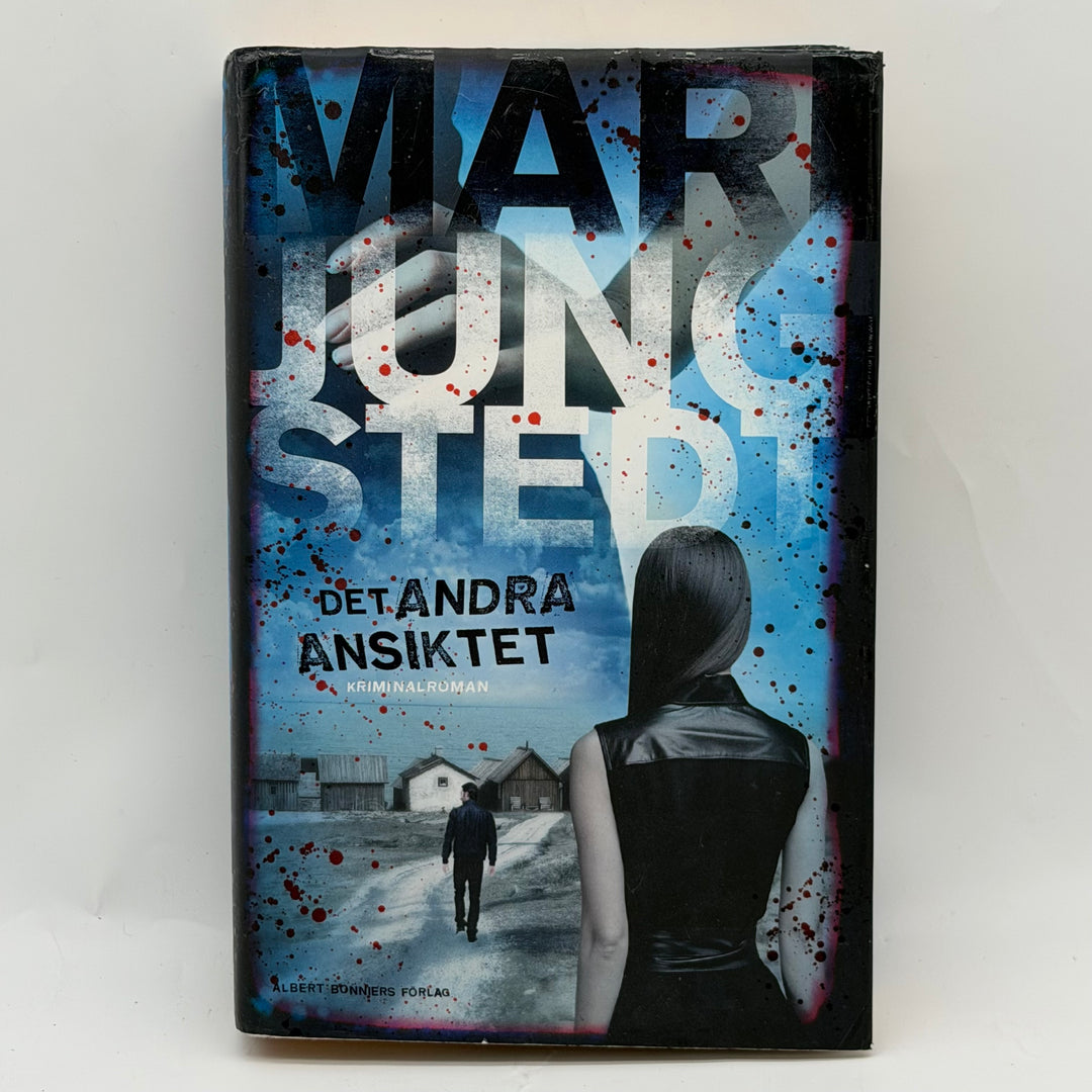 Det andra ansiktet kriminalroman inbunden begagnad
