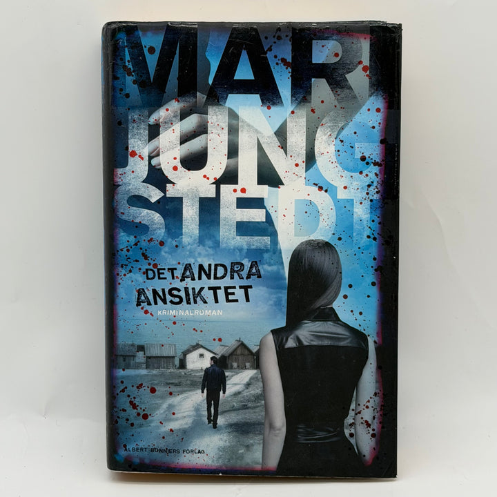 Det andra ansiktet kriminalroman inbunden begagnad