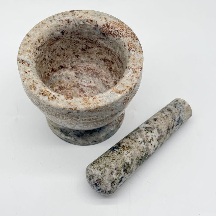 Rustik marmormortel retro vintage charm