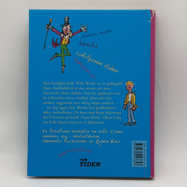 Kalle och chokladfabriken inbunden klassiker Roald Dahl
