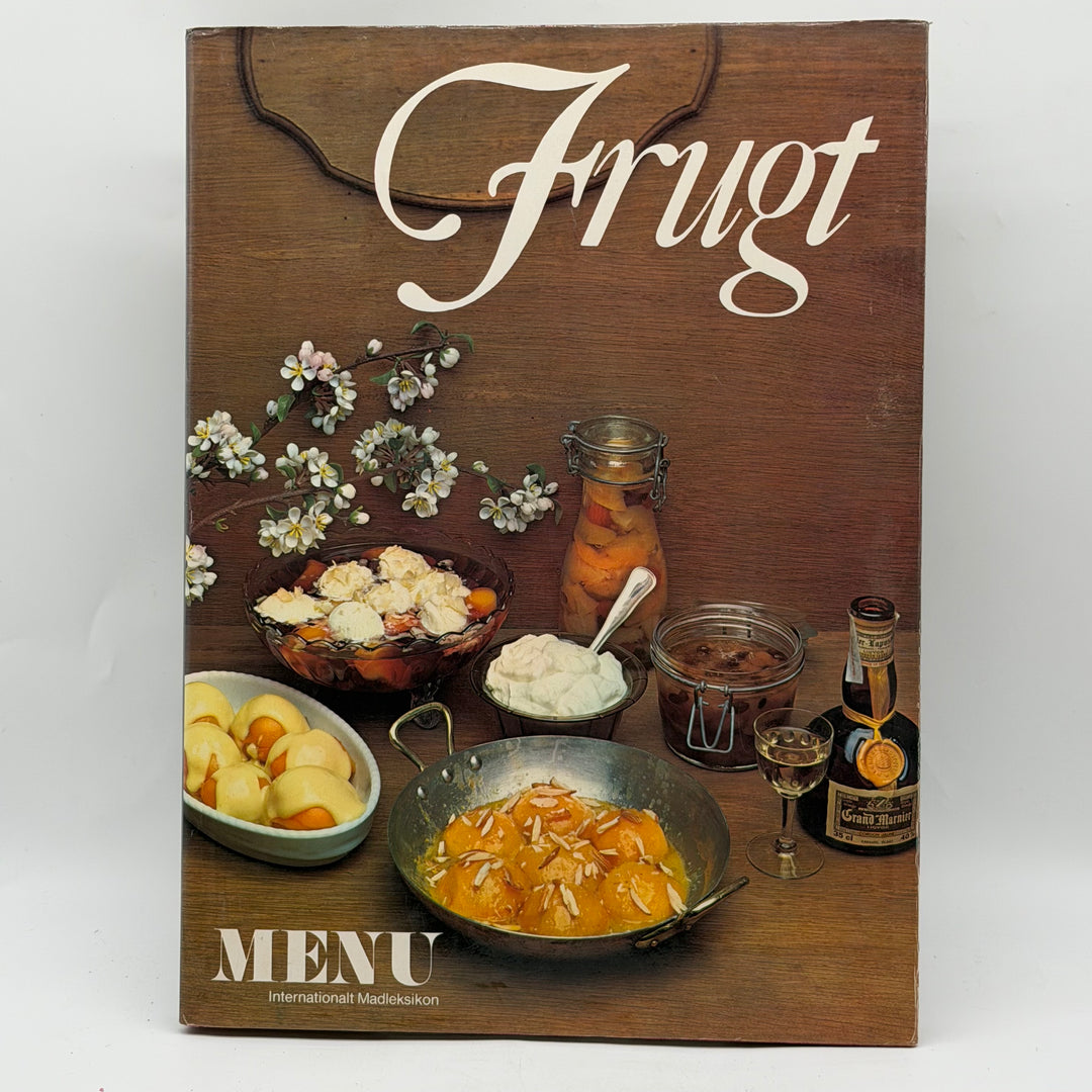 Retro kokbok Frugt Lademann Menu vintage