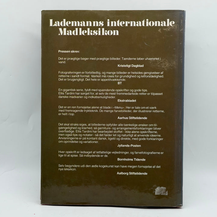 Retro kokbok Frugt Lademann Menu vintage