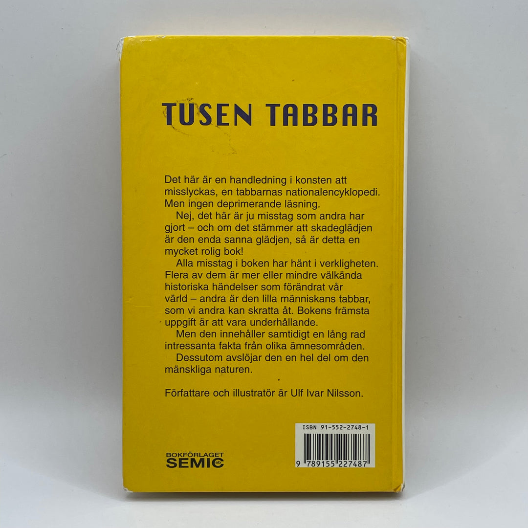 Tusen Tabbar Bok av Ulf Ivar Nilsson