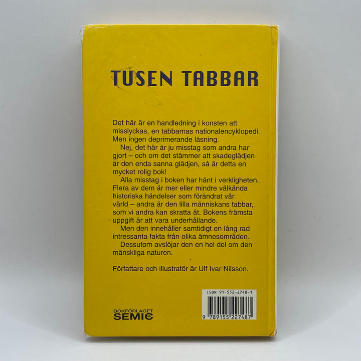Tusen Tabbar Bok av Ulf Ivar Nilsson