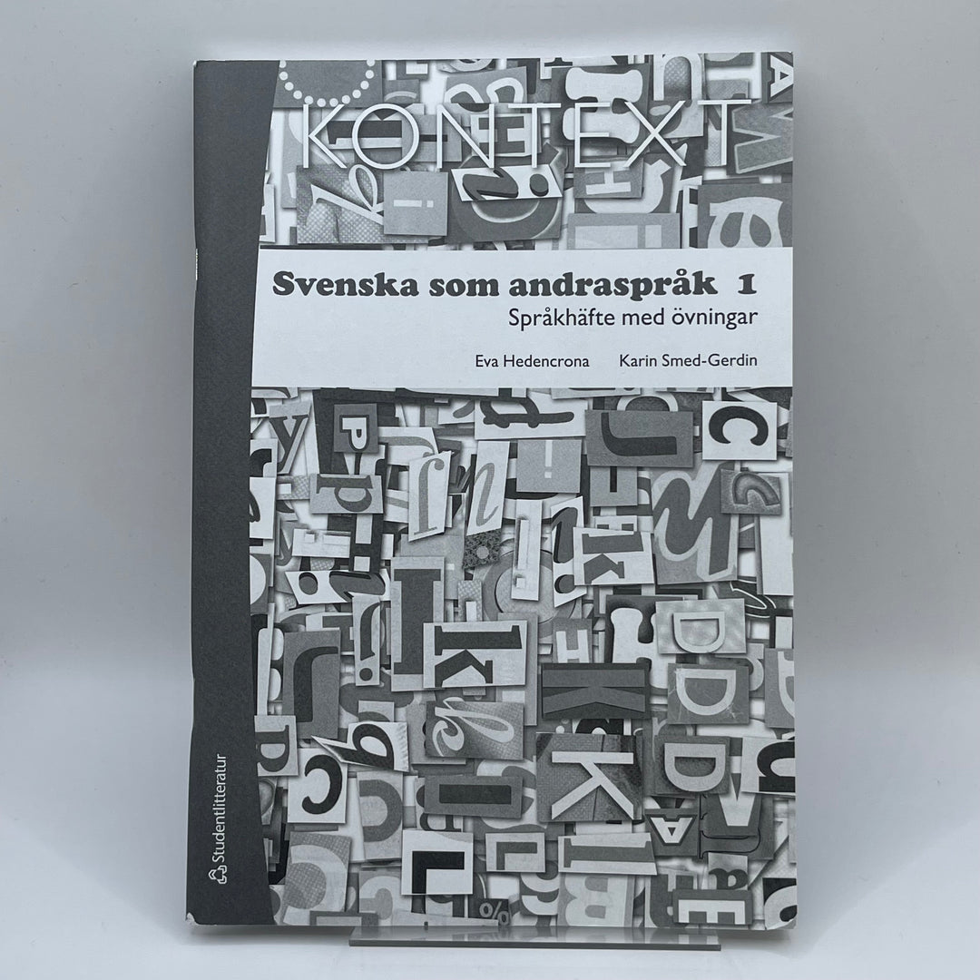 Svenska som andraspråk 1 Studentlitteraturbok