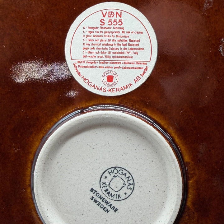 Höganäs Keramik Retro Fat i Stengods (2st)