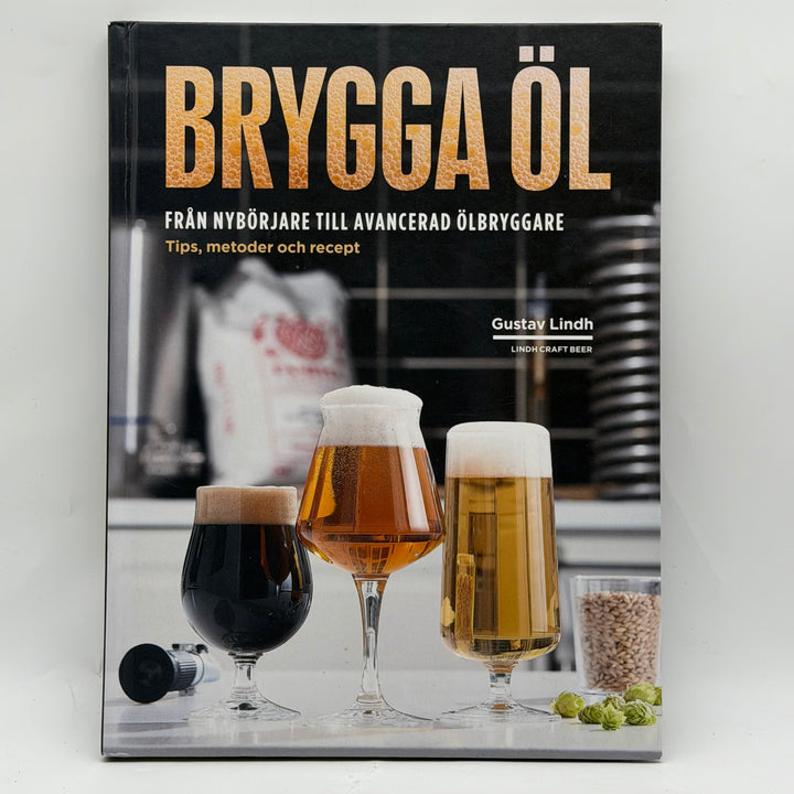 Brygga öl bok Gustav Lindh inbunden