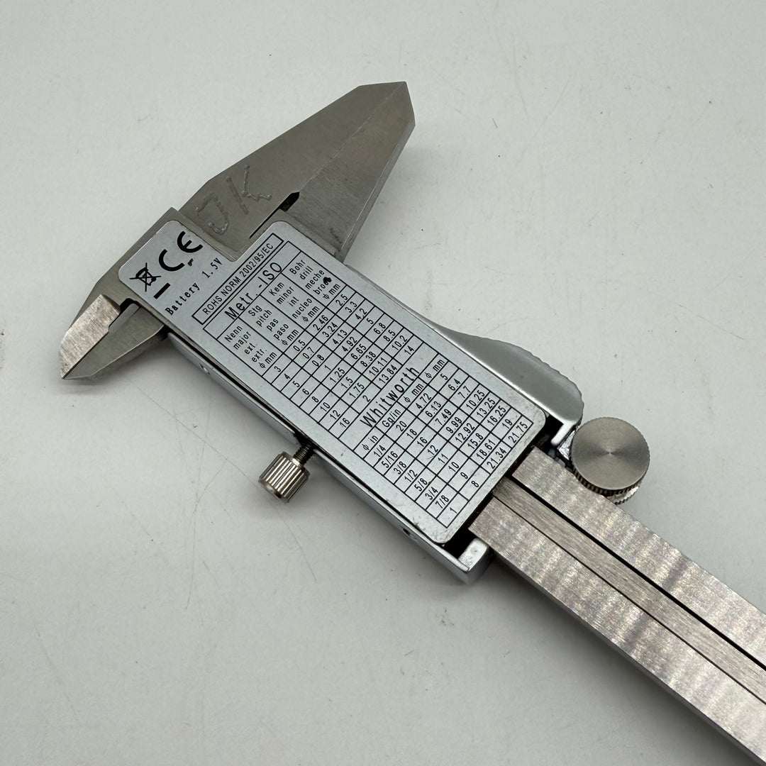 Digitalt skjutmått i rostfritt stål 150 mm