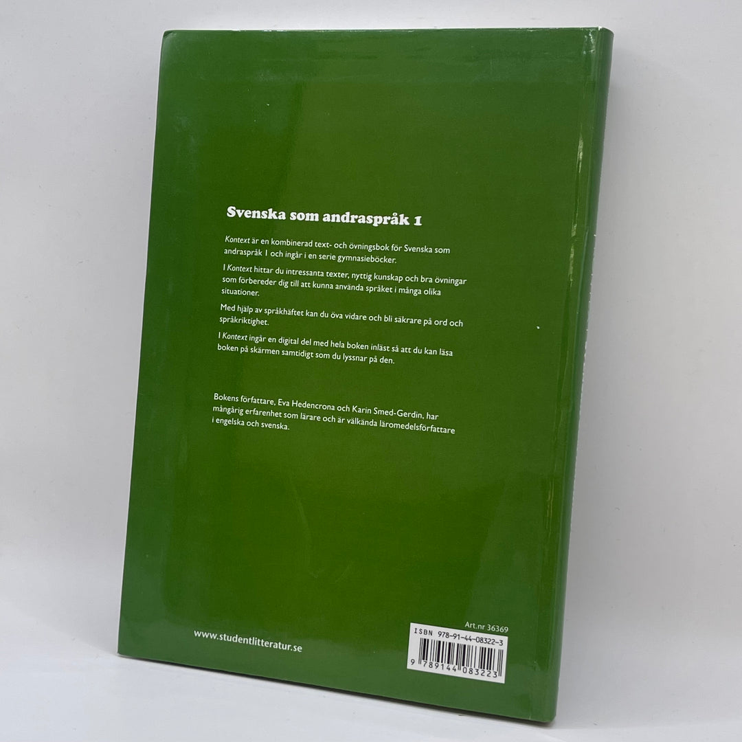 Kontext Svenska Som Andraspråk 1 Bok