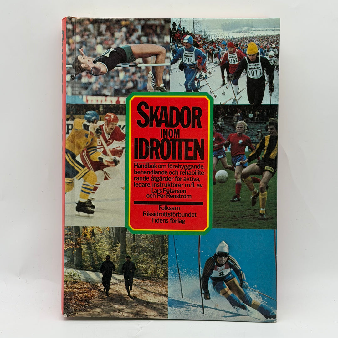 Skador inom idrotten retro faktabok inbunden