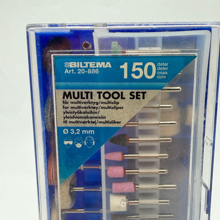 Biltema slip- och polerverktygssats 150 delar